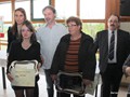  Laura AFFAIRE etChristiane LACROIX , 3ème et 2ème du concours de flans, Simone GETENET, 1ère étant absente.