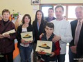 les vainqueurs du concours de flan récompensés 