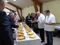 exposition des flans devant le jury
