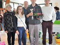 Le GAEC THEVENOUX, prix d'honneur en reproducteurs Charollais 
