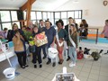 la famille SENEPIN reçoit le prix d'honneur en fromages de chèvre,  pour une première participation