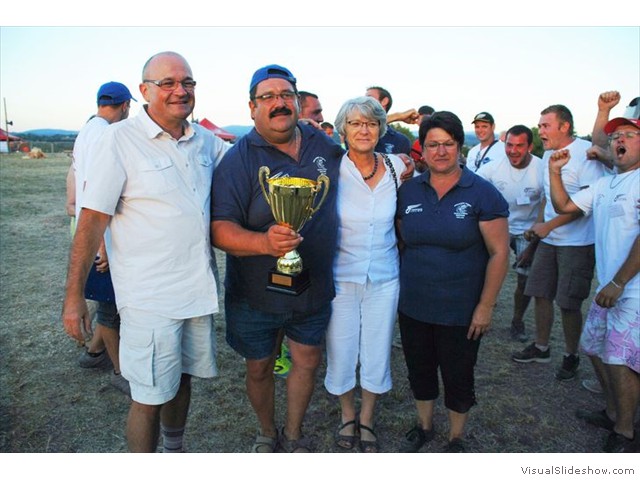François FRADIN, Bernard THEVENET, Martine ARNAUD et Marie Hélène BONNAIRE