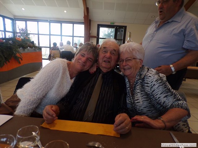 René Véniant, nonagénaire bien entouré!