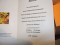 le menu