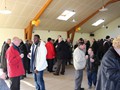 au moment du vin d'honneur...