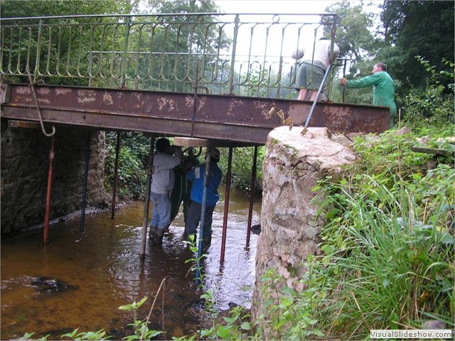 réfection du pont de Moulin Bêche